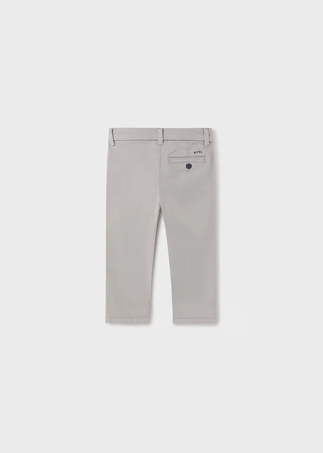 521- Basic trousers for baby boy - Chromium