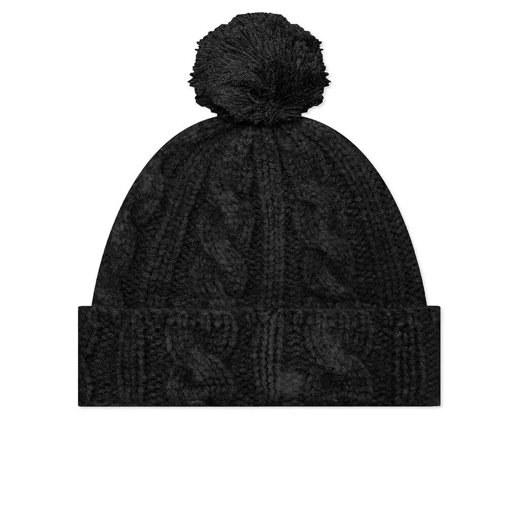 AC Cable Knit Cap - Black