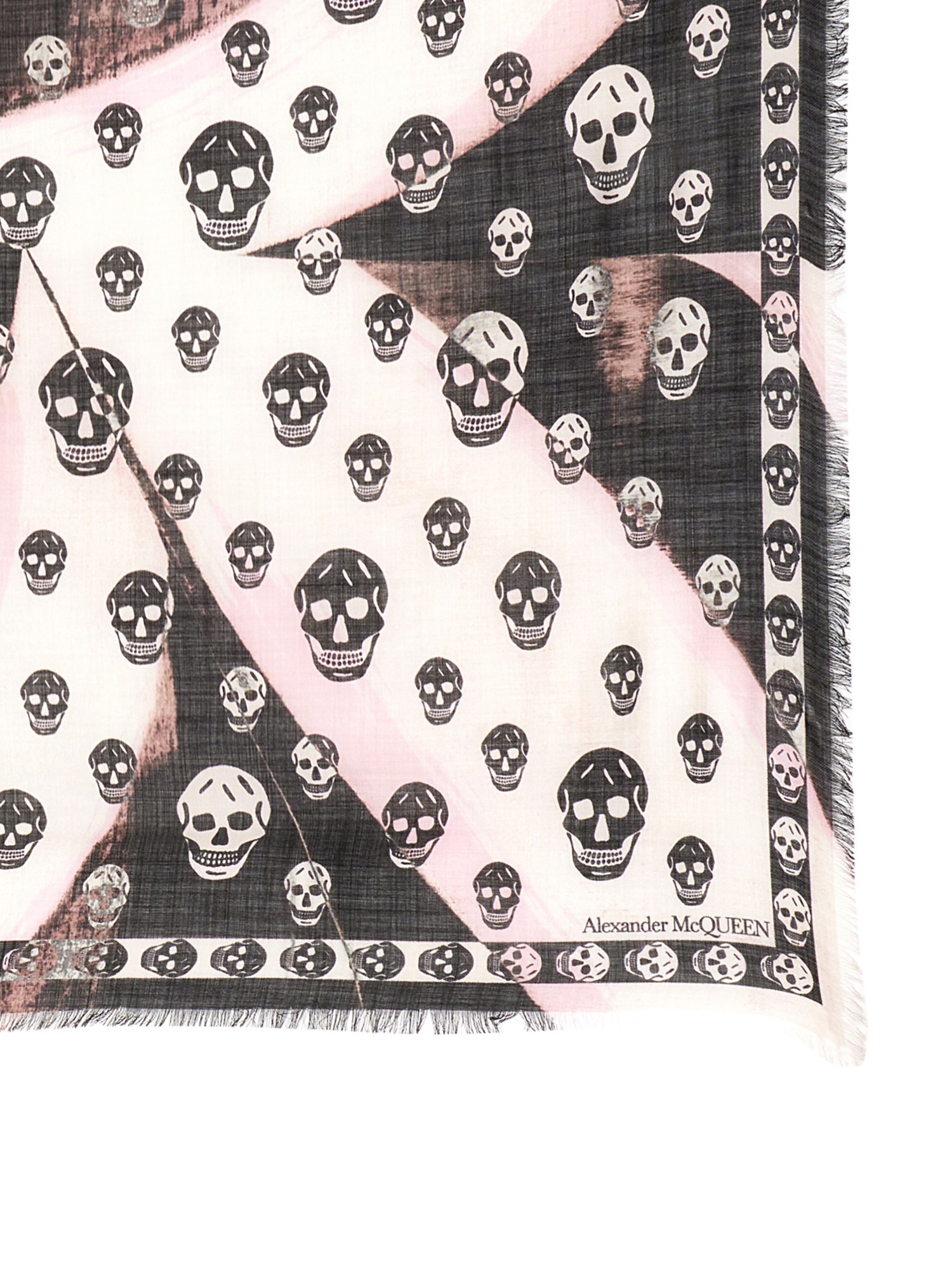 ALEXANDER McQUEEN    SKULL PRINT SCARF