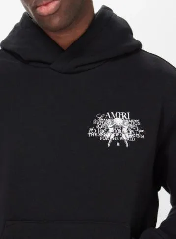 AMIRI  |Pullovers Unisex Street Style Long Sleeves Cotton Hoodies