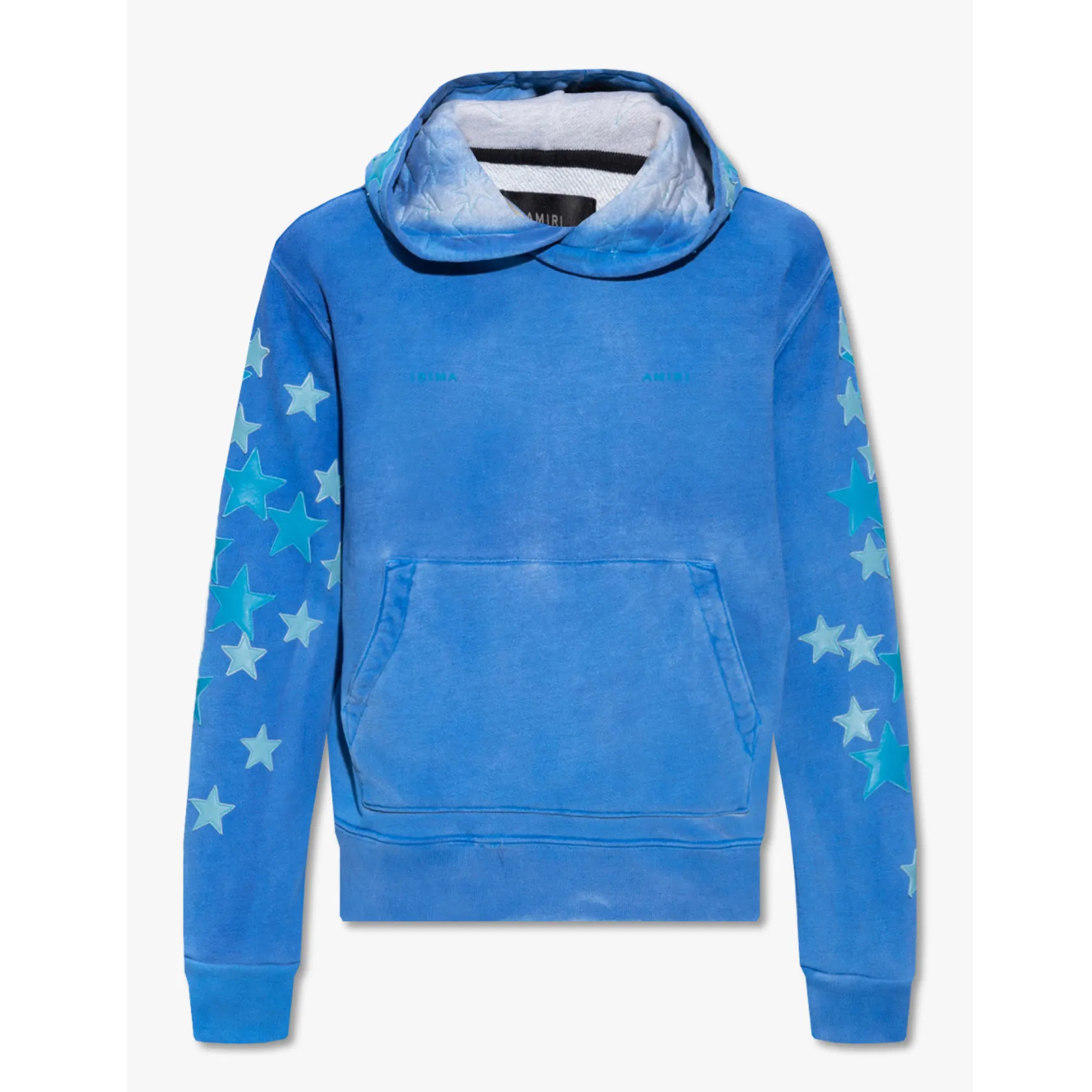 AMIRI  |Star Street Style Long Sleeves Cotton Logo Hoodies