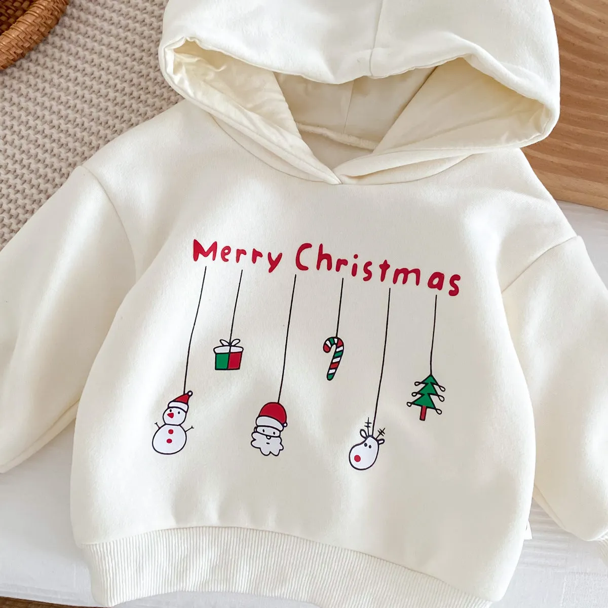 Baby Kid Girls Letters Christmas Hoodies Sweatshirts Wholesale 23101995