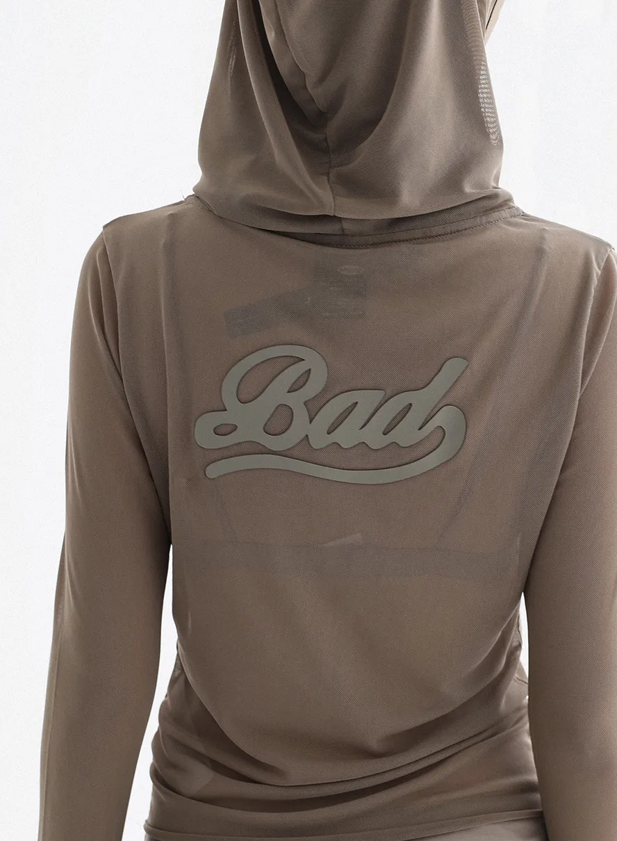 BADBLOOD  |Long Sleeves Logo Cardigans