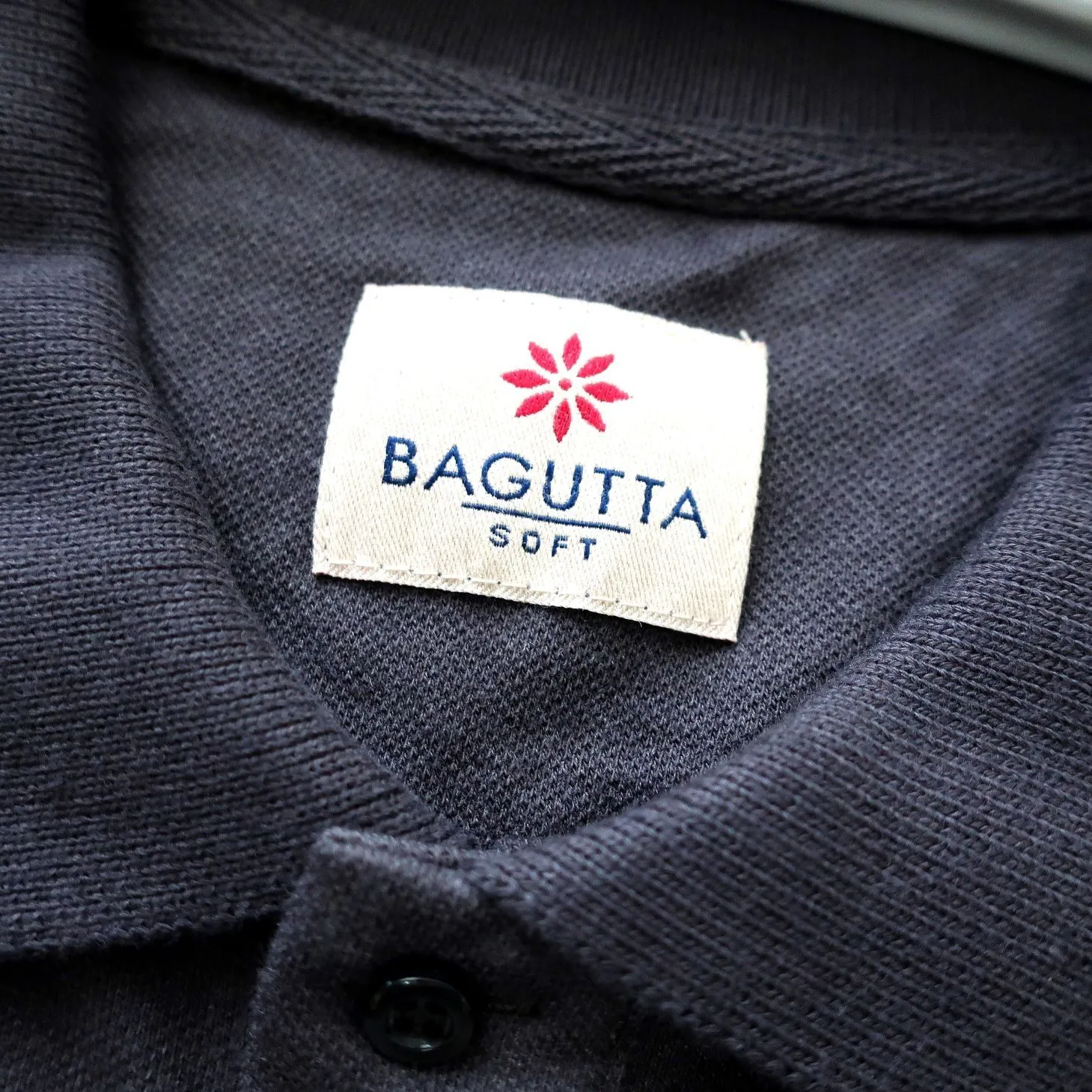 BAGUTTA  |Pullovers Long Sleeves Plain Cotton Logo Polos