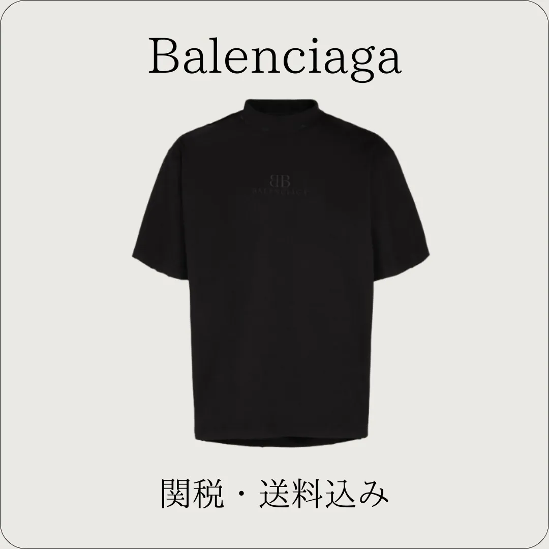 BALENCIAGA  |Pullovers Cotton Short Sleeves Logo Luxury T-Shirts