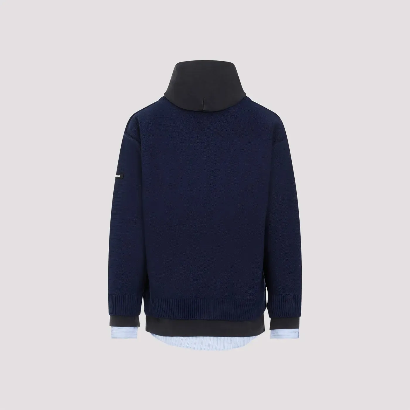 BALENCIAGA  |Pullovers Long Sleeves Plain Cotton Logo Luxury Hoodies