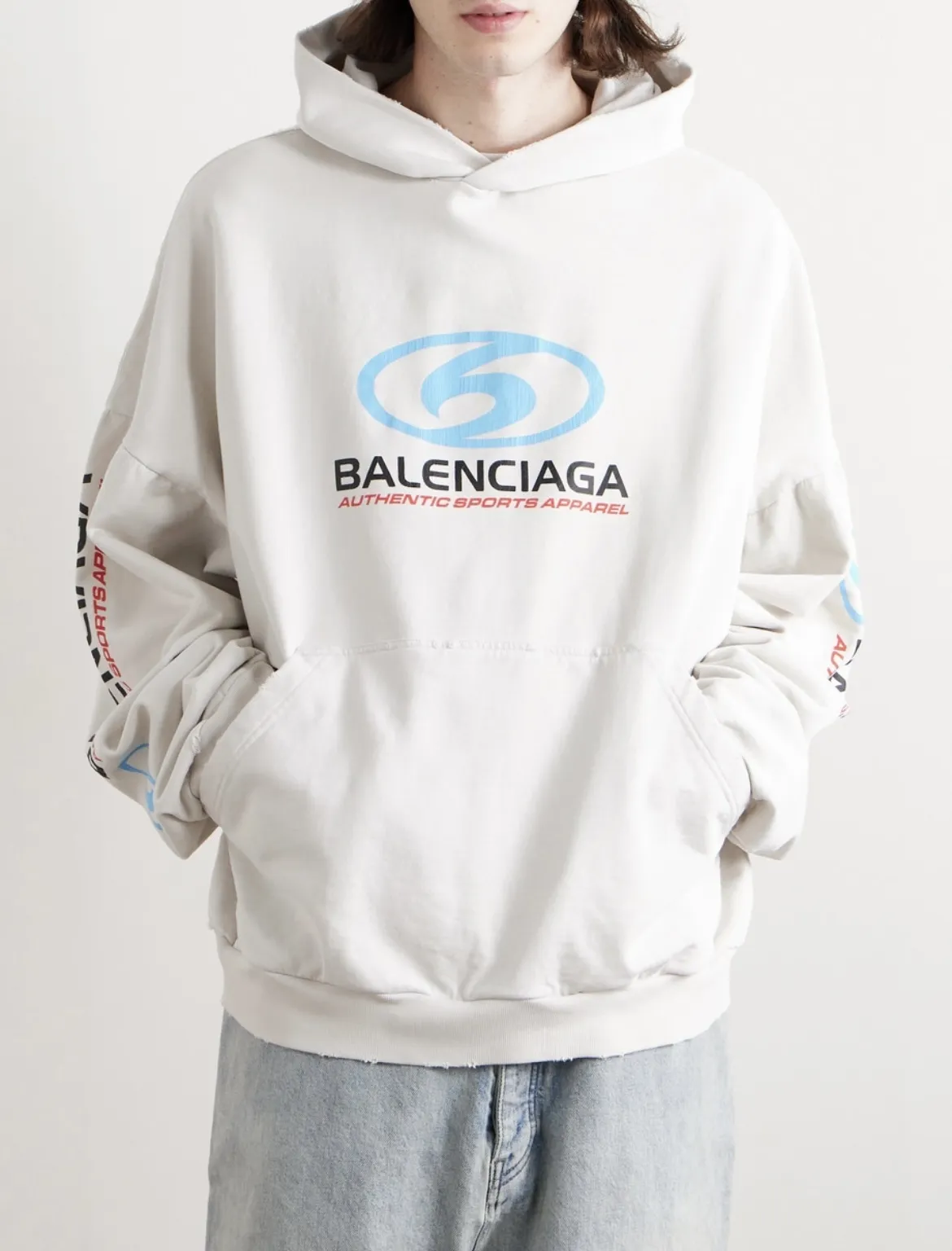 BALENCIAGA  |Pullovers Sweat Cotton Logo Luxury FX Advantage / Exclusive