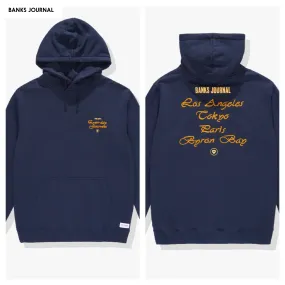 BANKS  |Pullovers Long Sleeves Cotton Logo Surf Style Hoodies