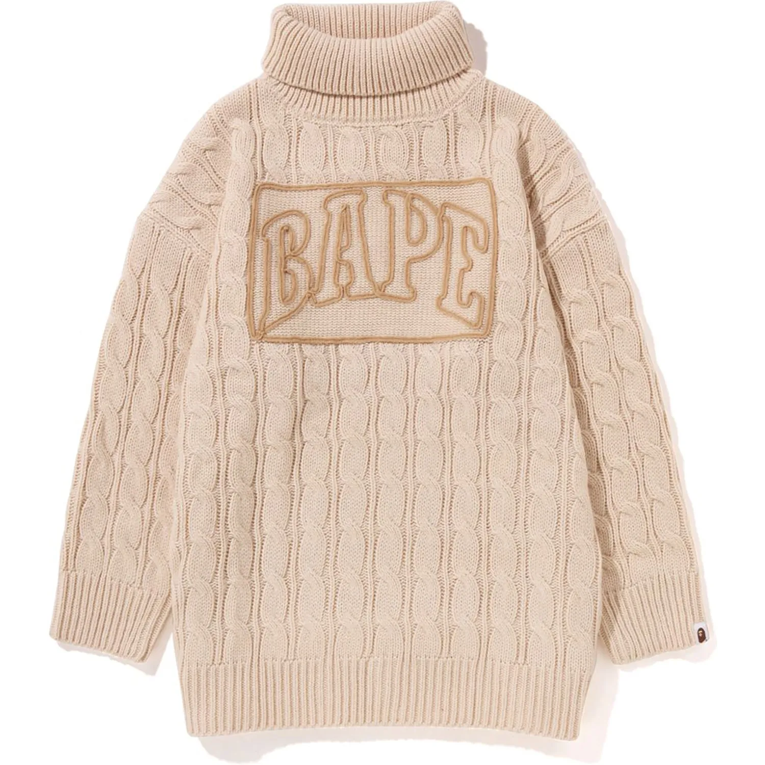 BAPE CABLE KNIT ONEPIECE LADIES