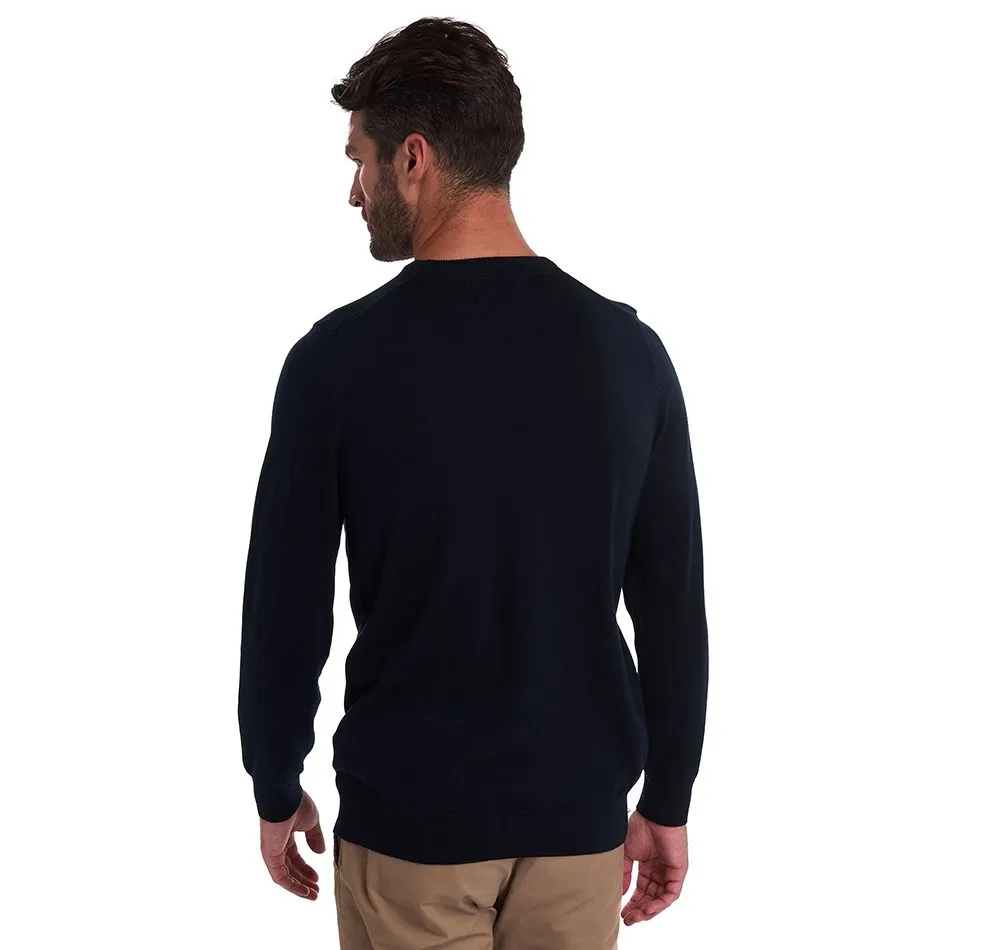 Barbour Men's Pima Cotton Crew Neck Jumper