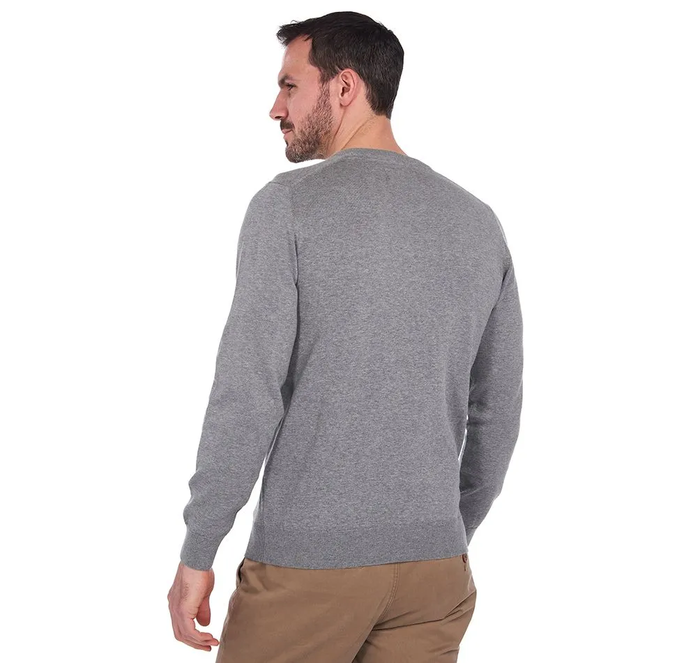 Barbour Men's Pima Cotton Crew Neck Jumper