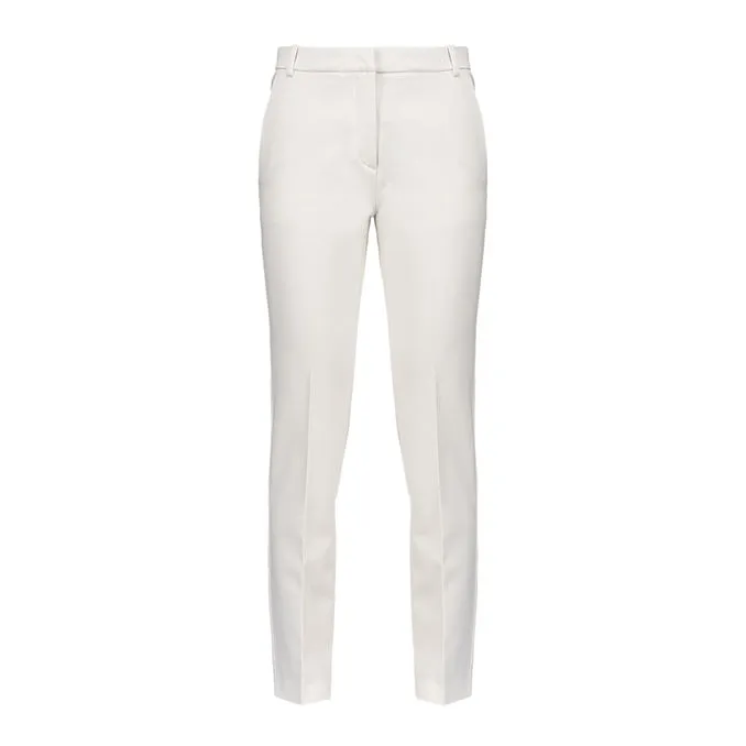 BELLO 117 TROUSERS Woman White