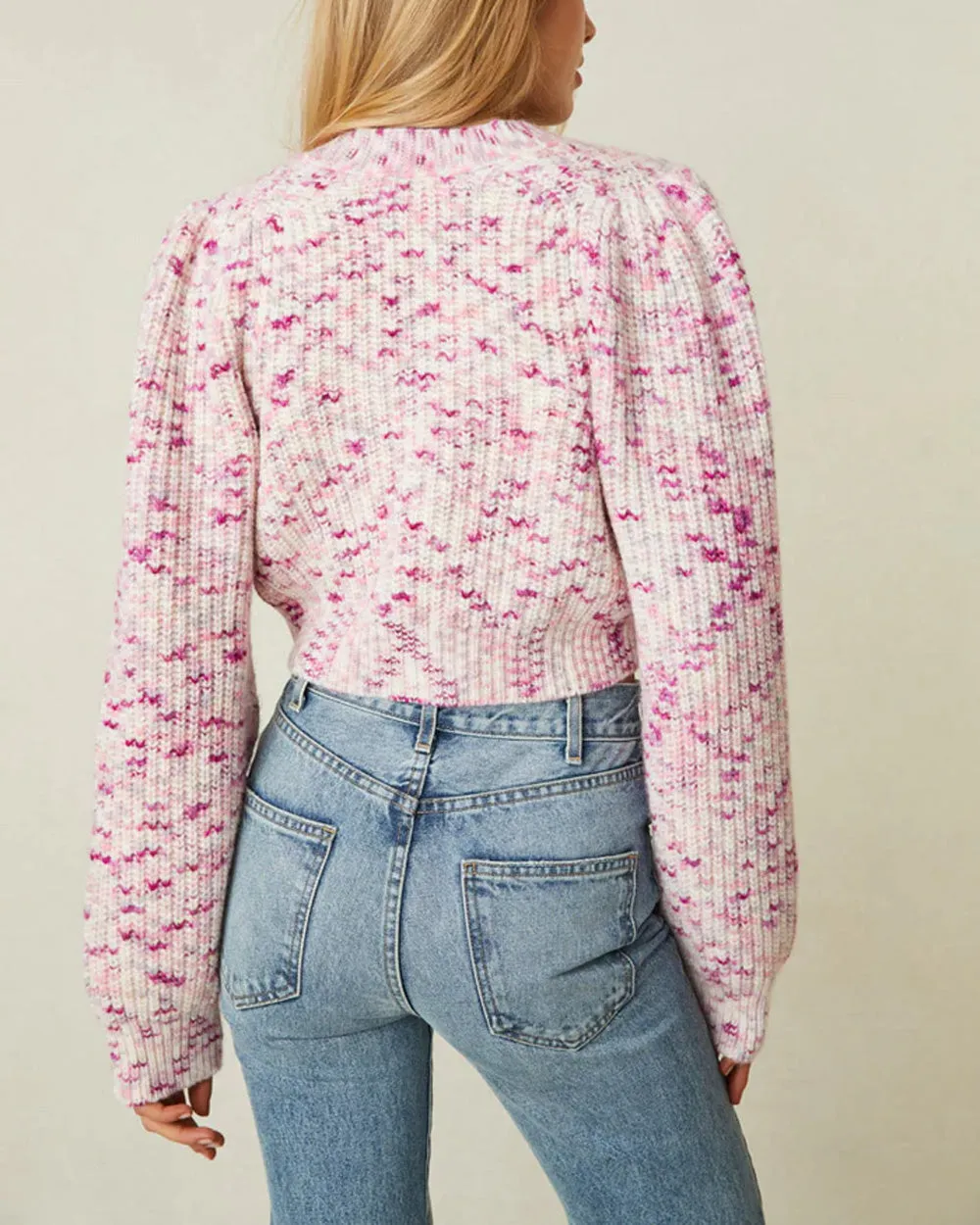 Berry Medley Avignon Crop Cardigan