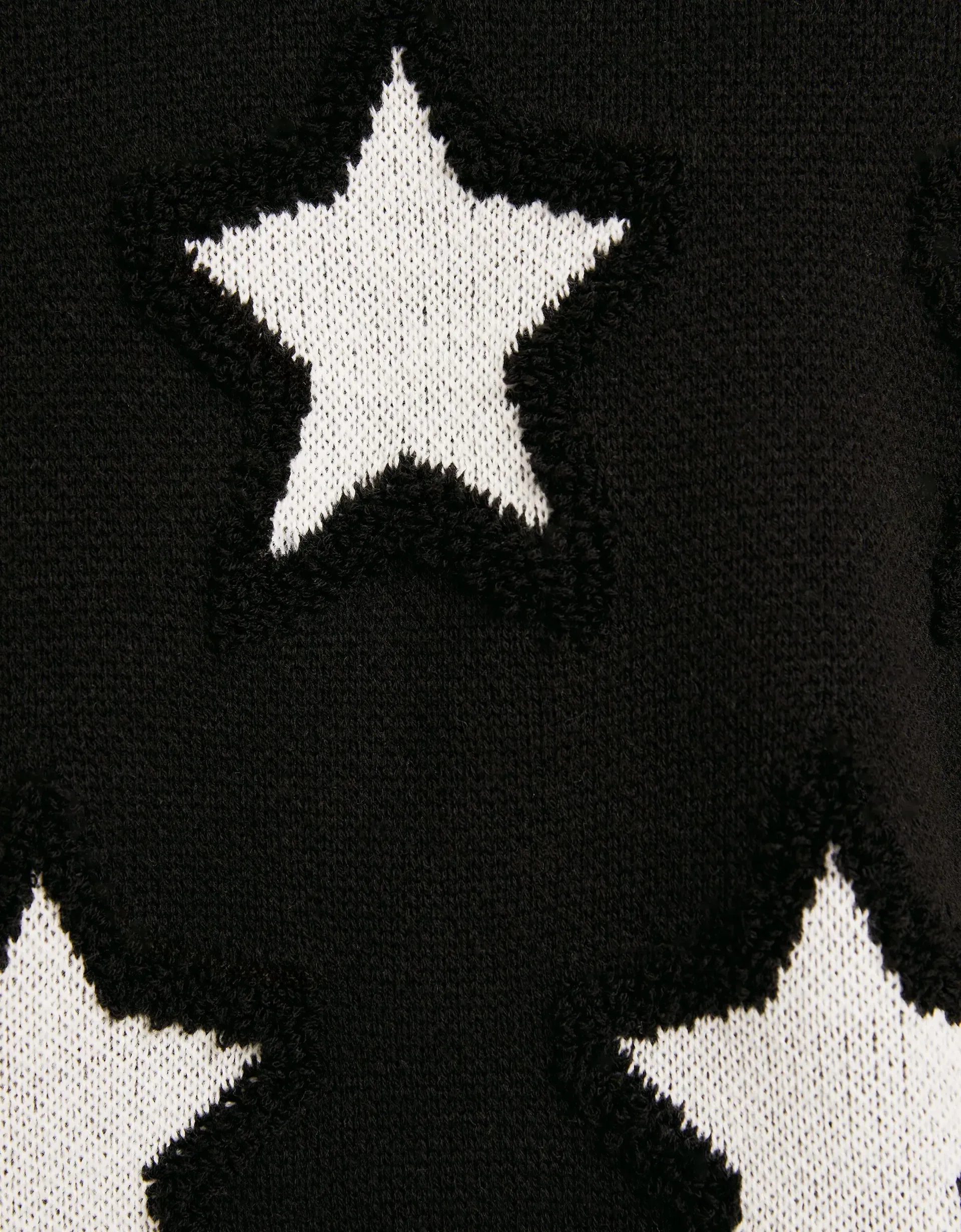 Bershka  |Star Long Sleeves Sweaters