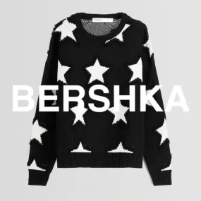 Bershka  |Star Long Sleeves Sweaters