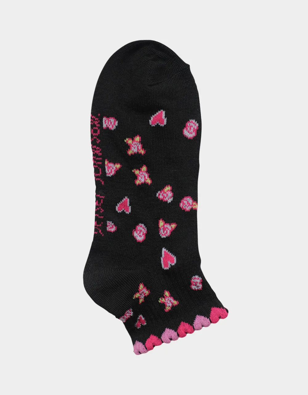 BETSEYS DITSY FLORAL HEARTS 6 PACK BLACK