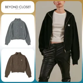 beyond closet  |Long Sleeves V-neck & Crew neck