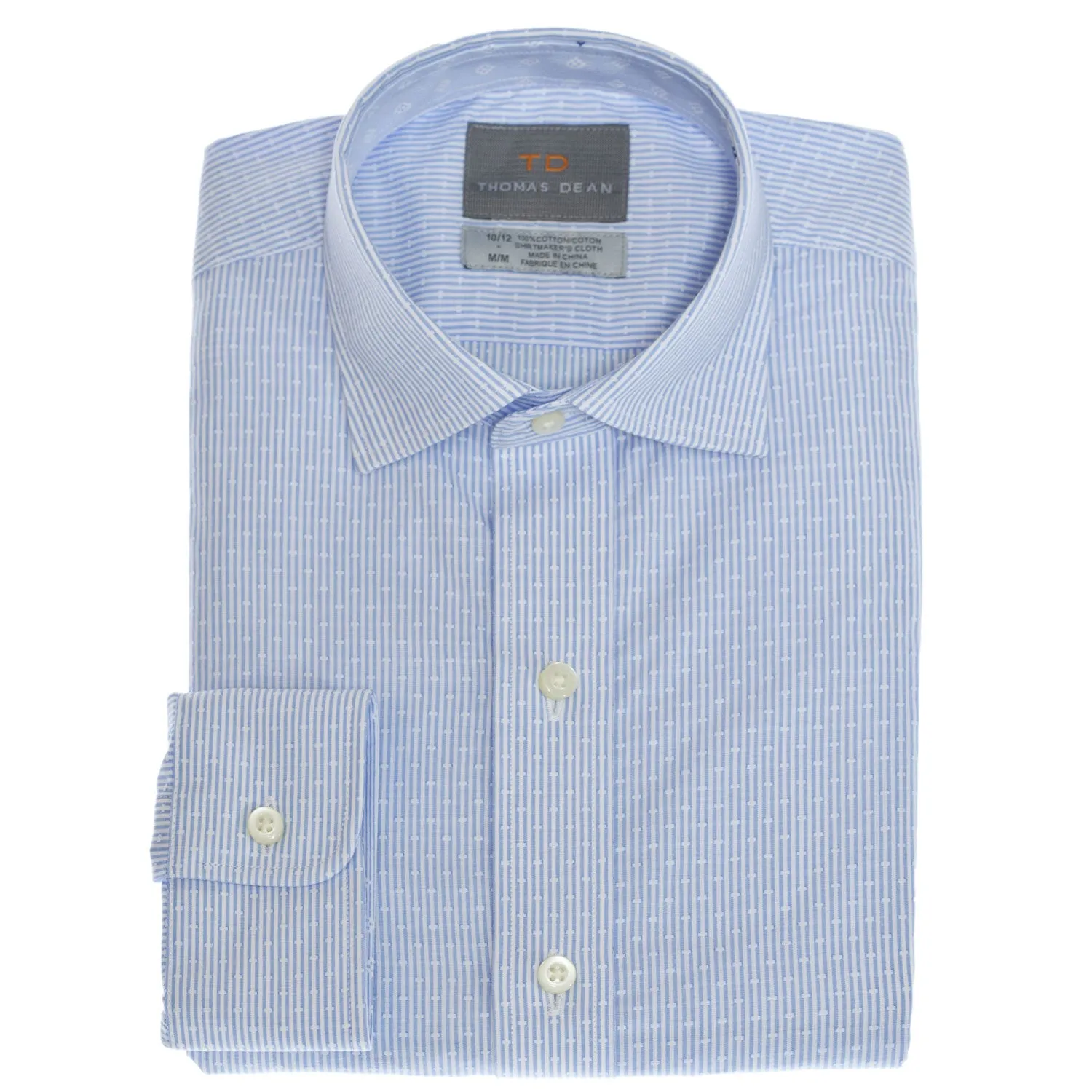 Big Boys Blue Stripe Button Down Shirt