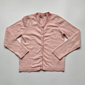 Bonpoint Pale Pink Cotton Cardigan: 8 Years