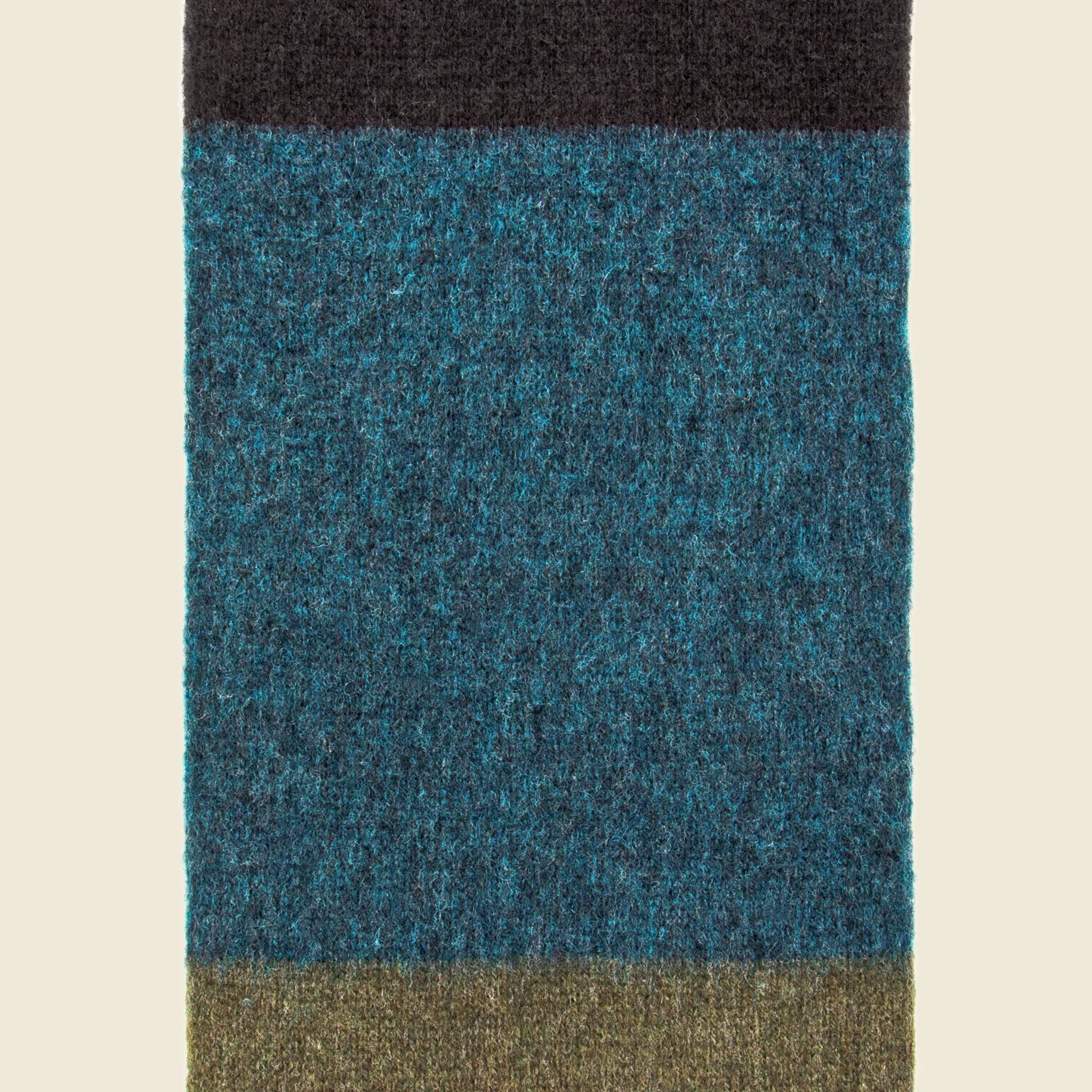 Brushed Colorblock Scarf - Dark