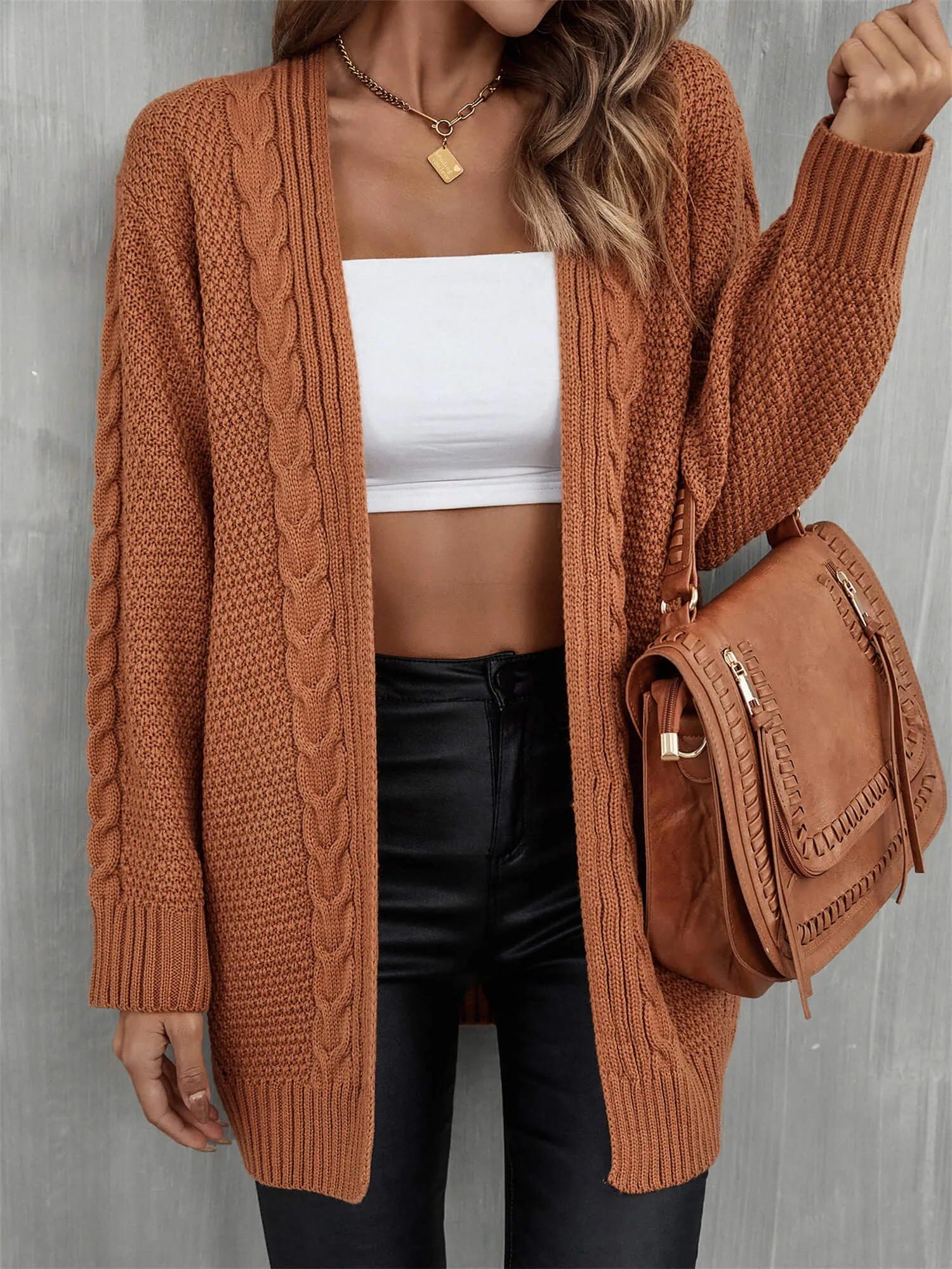 Calling on Cable Cardigan