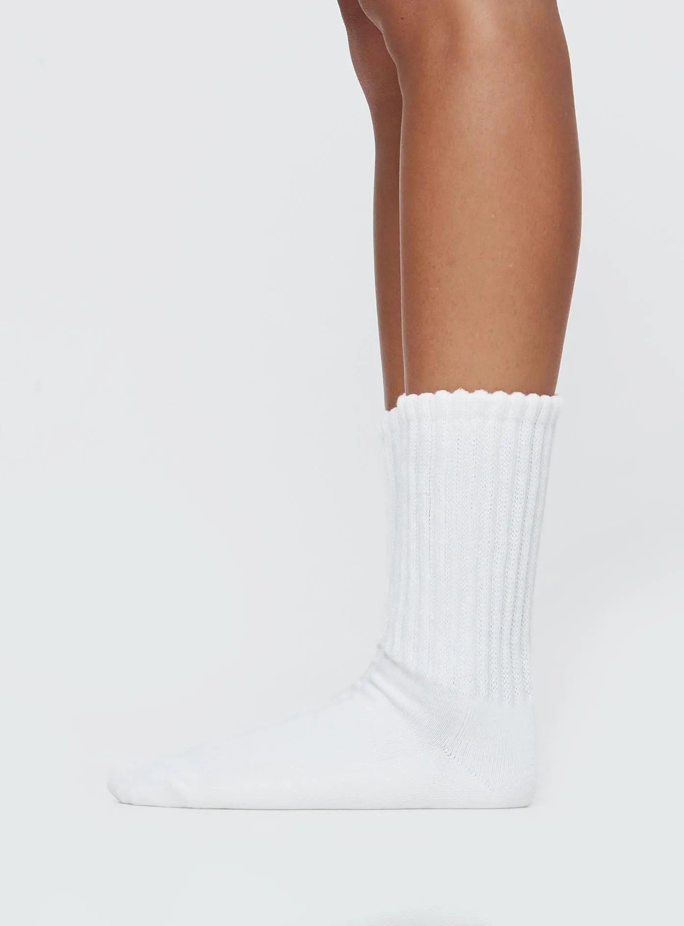 Carazon Socks White