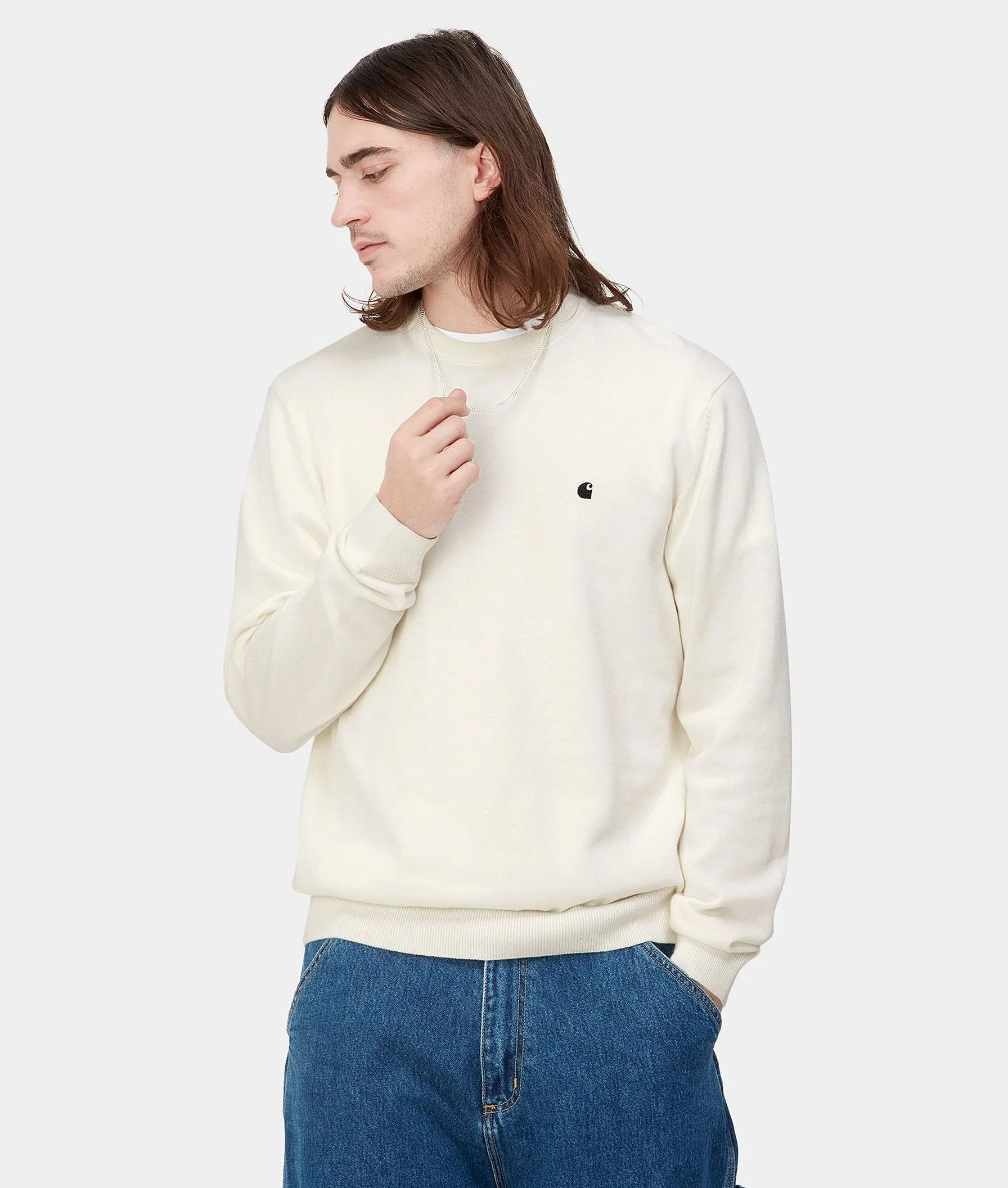 Carhartt  |Long Sleeves Logo Sweaters