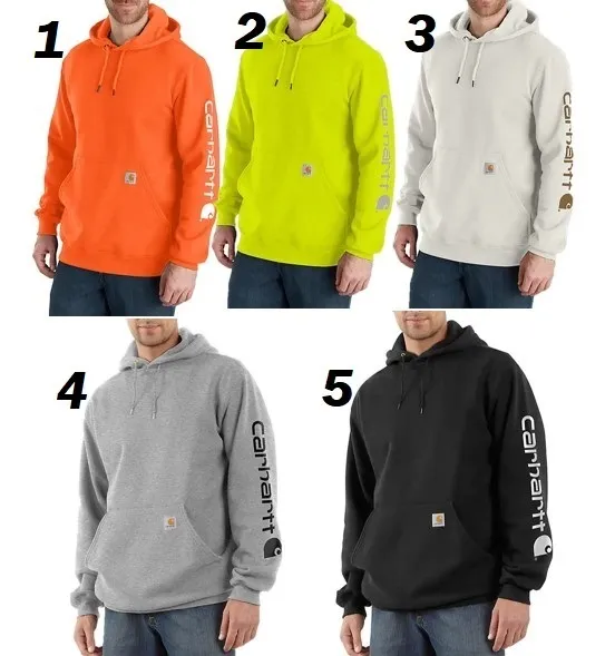 Carhartt  |Pullovers Unisex Long Sleeves Plain Cotton Logo Hoodies