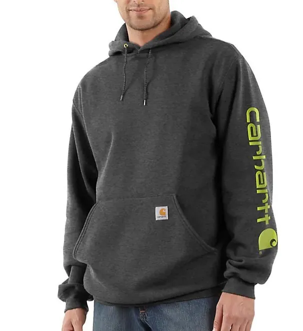 Carhartt  |Pullovers Unisex Long Sleeves Plain Cotton Logo Hoodies