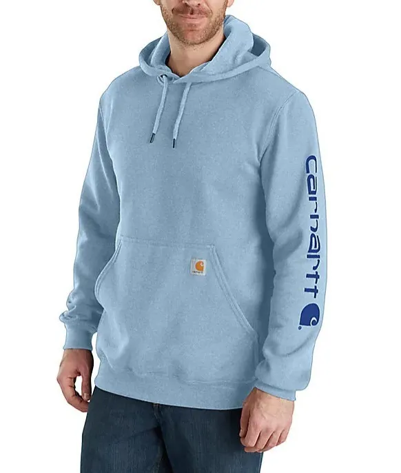 Carhartt  |Pullovers Unisex Long Sleeves Plain Cotton Logo Hoodies