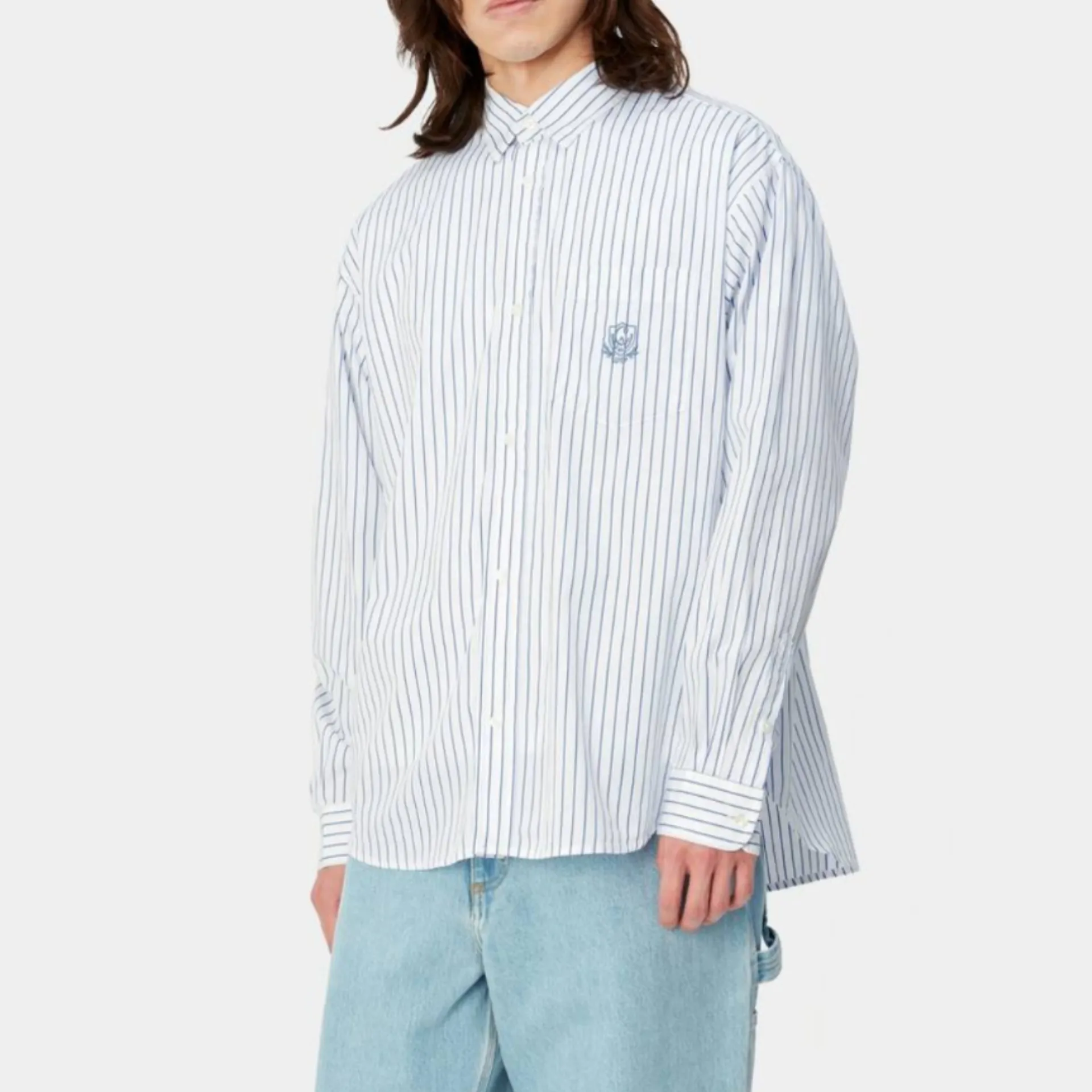 Carhartt  |Stripes Long Sleeves Shirts