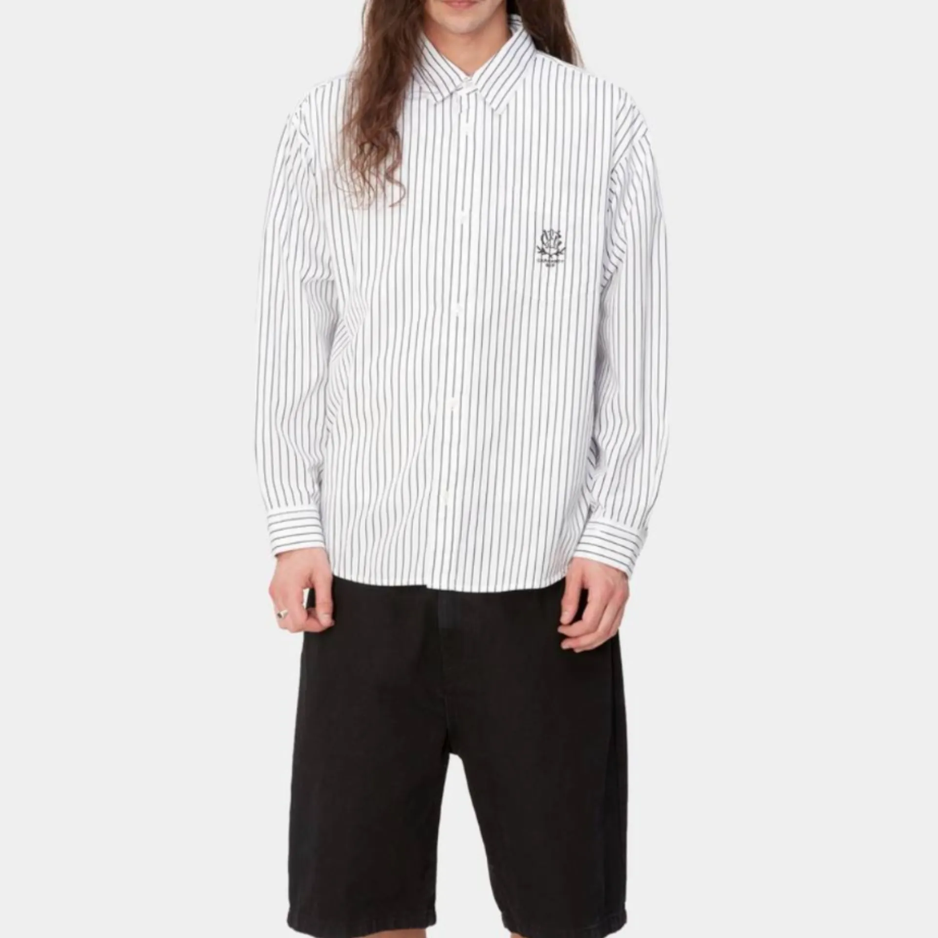 Carhartt  |Stripes Long Sleeves Shirts