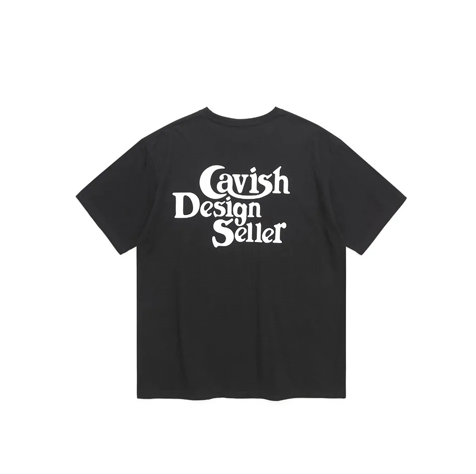 CAVISH  |Pullovers Cotton Short Sleeves Logo T-Shirts