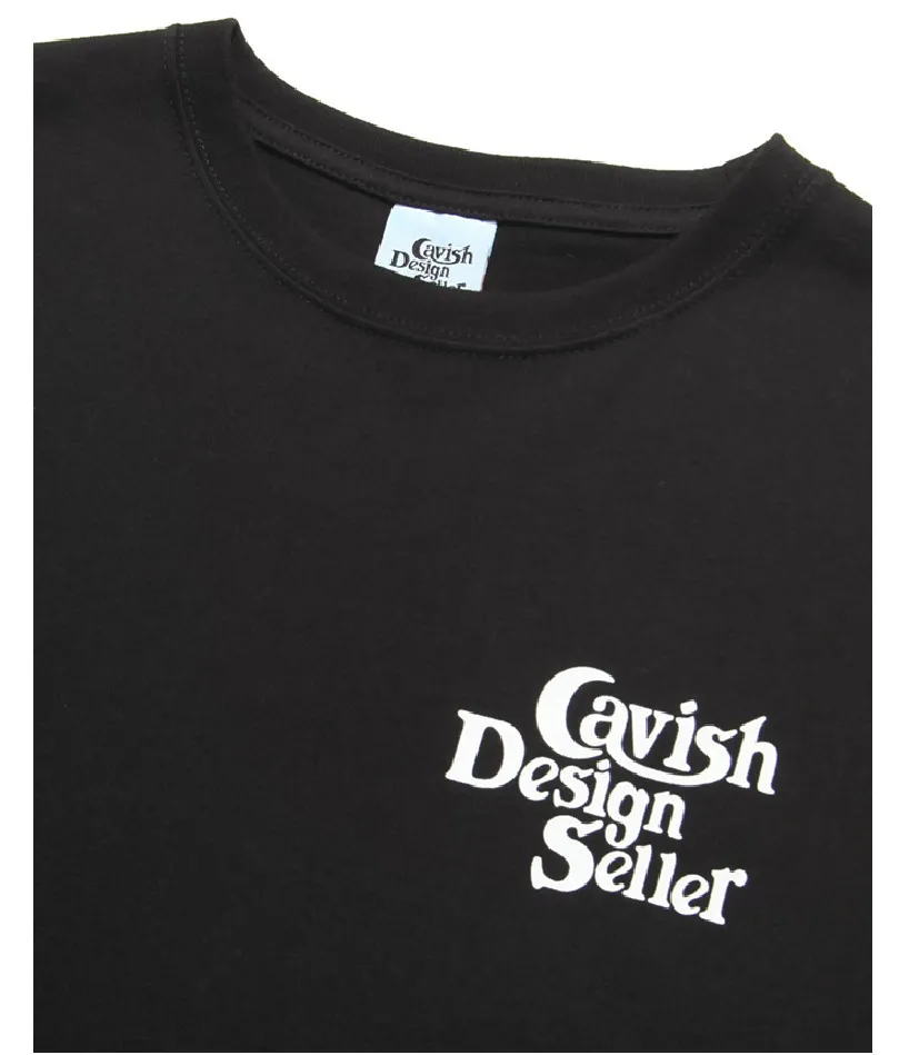 CAVISH  |Pullovers Cotton Short Sleeves Logo T-Shirts