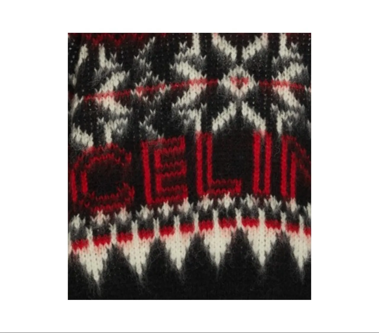 CELINE  |Pullovers Unisex Wool Long Sleeves Logo Luxury Sweaters