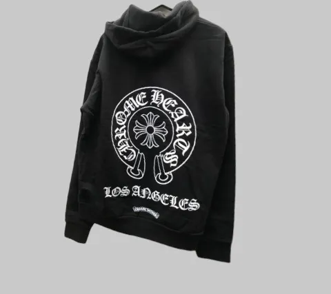 CHROME HEARTS  |Pullovers Street Style Long Sleeves Logo Hoodies