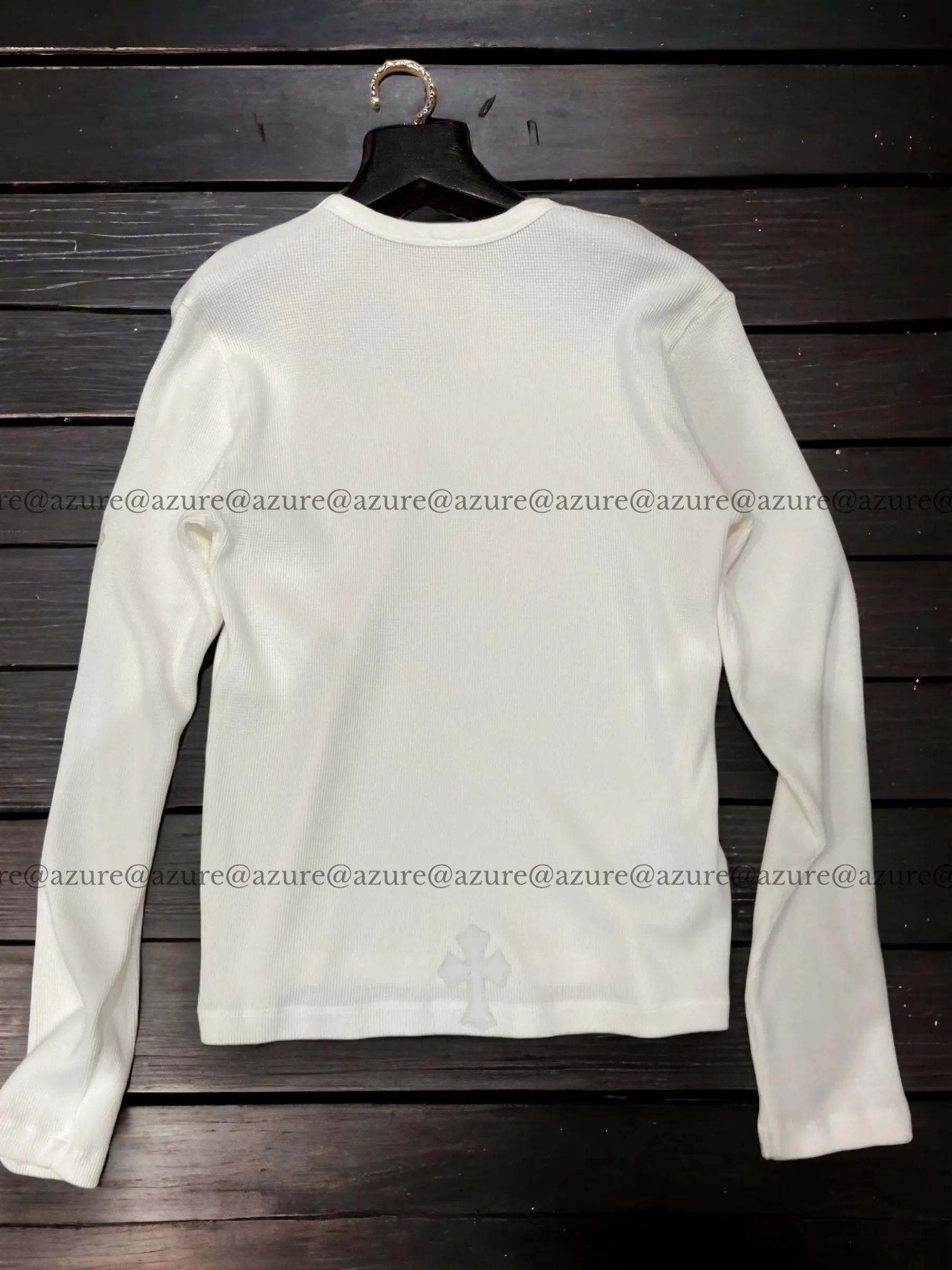 CHROME HEARTS  |Pullovers Unisex Blended Fabrics Street Style U-Neck