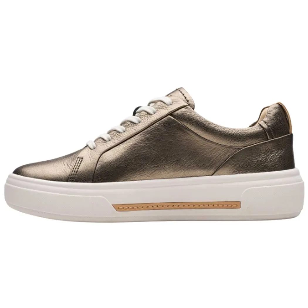 Clarks Hollyhock Walk Sneaker Metallic (Women's)