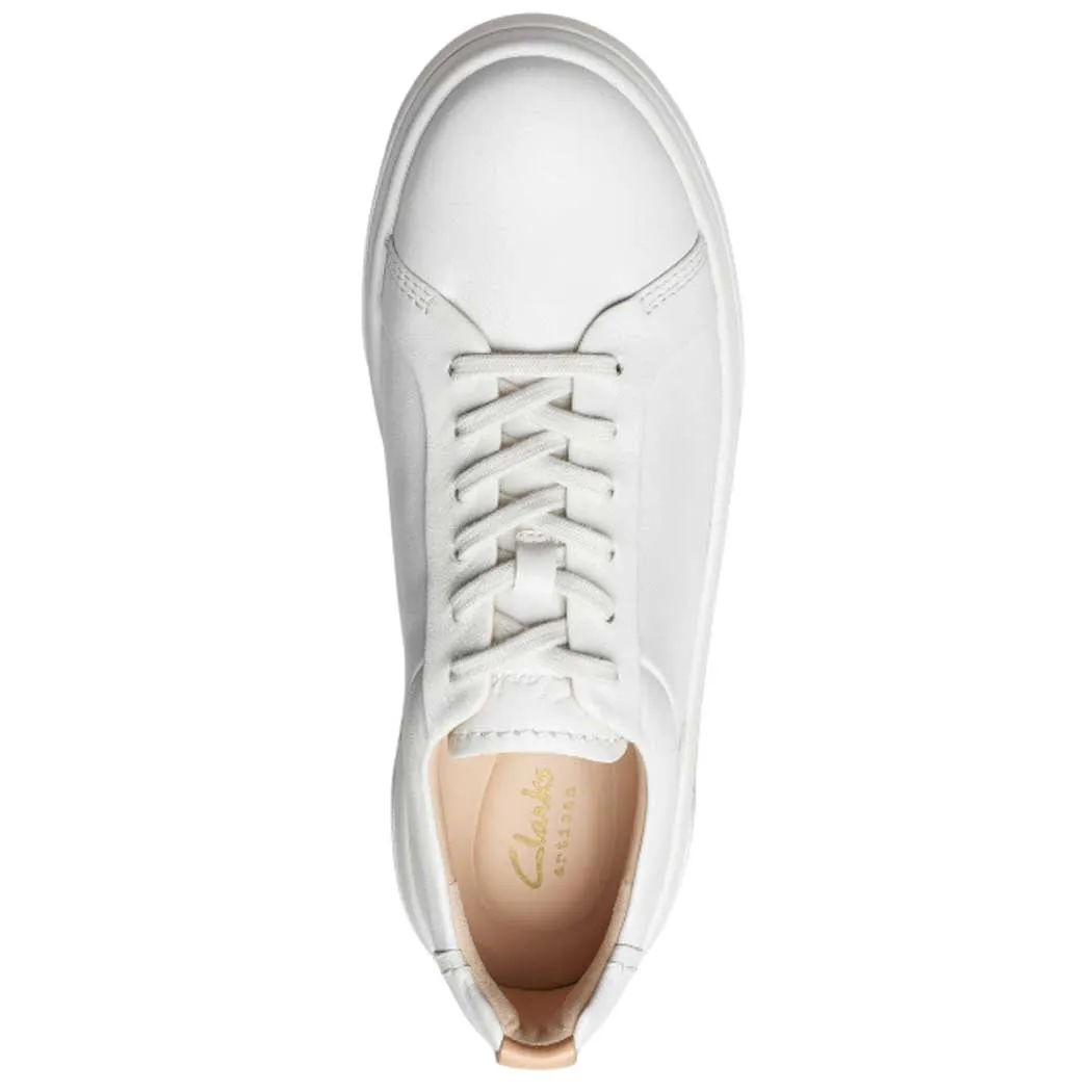 Clarks Hollyhock Walk Sneaker Off White (Women's)