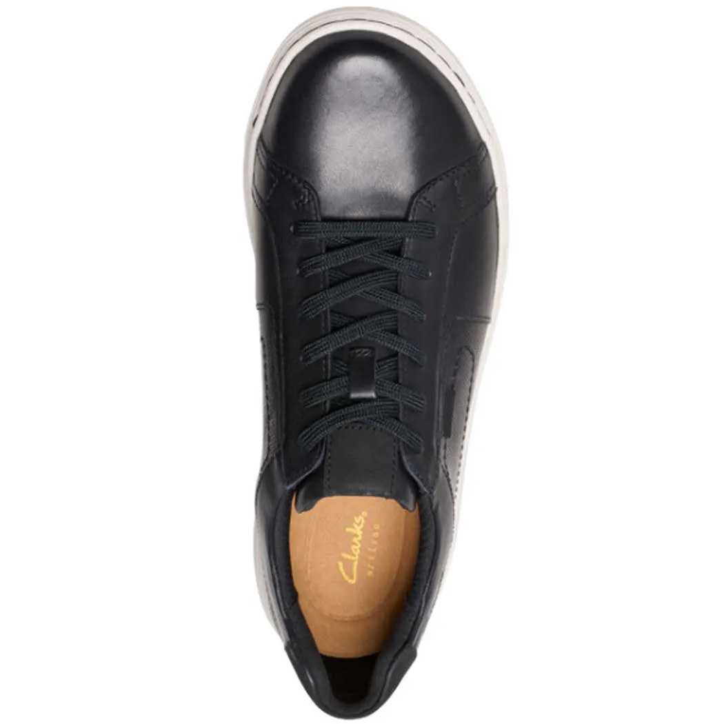 Clarks Mapstone Lace Sneaker Black (Men's)