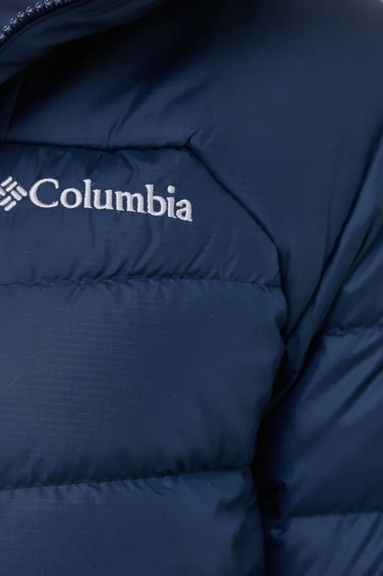 Columbia down jacket M Autumn Park Down Hoode men's navy blue color 1930241