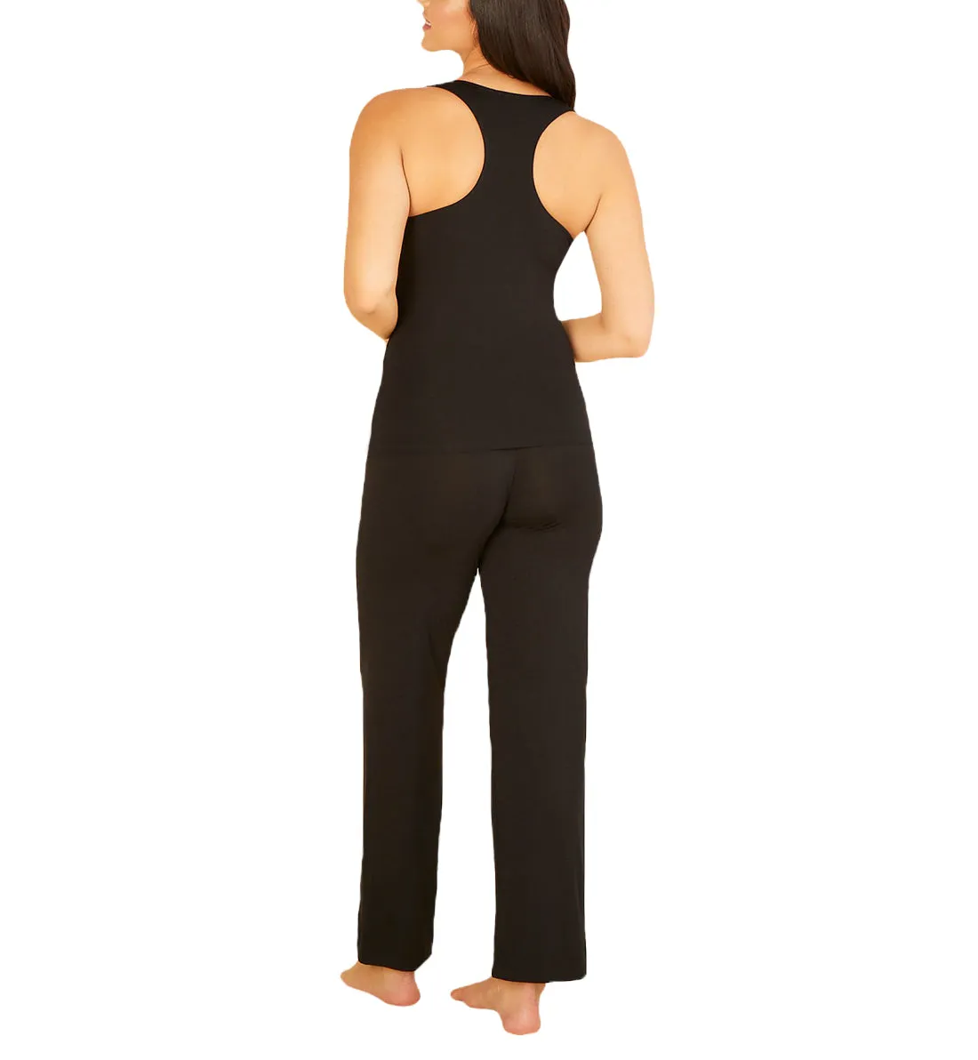 Cosabella Talco CURVY Racer Cami & Pant Set (TALCO9621) - Black