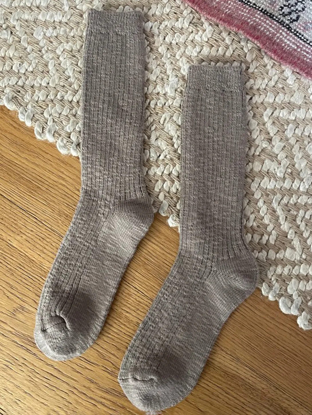 Cottage Socks - Flax