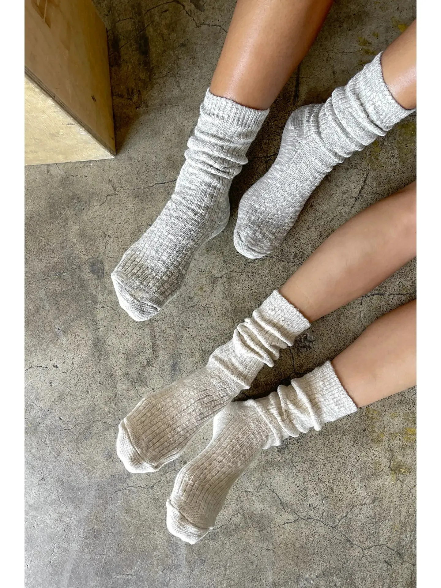 Cottage Socks - Oatmeal