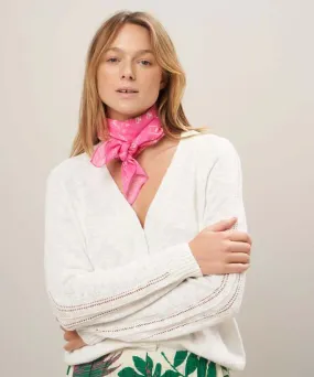 Cotton Scarf - Pink Patchwork