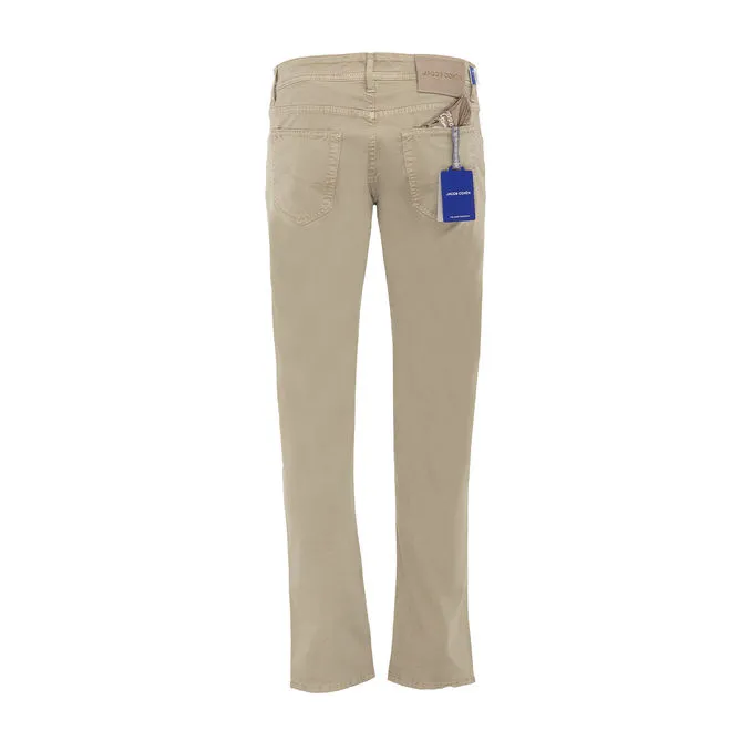 COTTON TROUSERS NICK SLIM FIT Man Sand