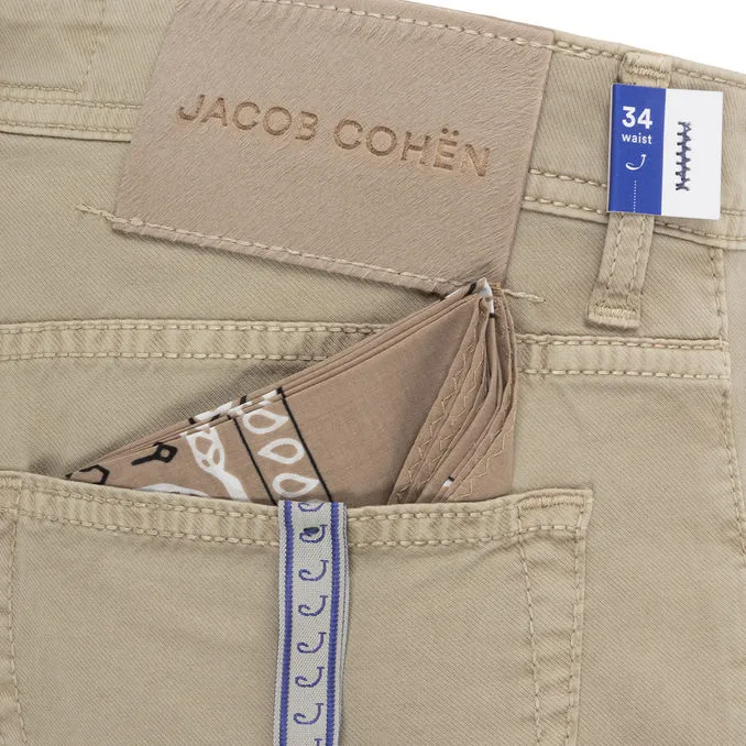 COTTON TROUSERS NICK SLIM FIT Man Sand