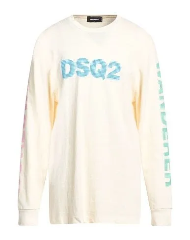 D SQUARED2  |Pullovers Long Sleeves Cotton Logo Luxury Sweatshirts