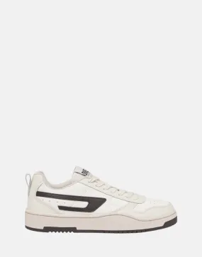 Diesel Y03204P5576 Mens S-Ukiyo V2 Low Sneakers White And Black