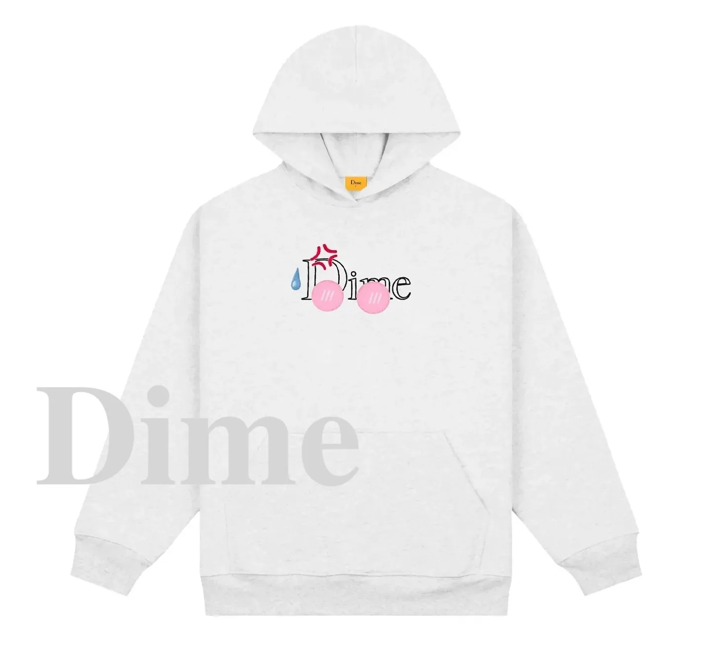 Dime  |Pullovers Sweat Long Sleeves Logo Skater Style Hoodies